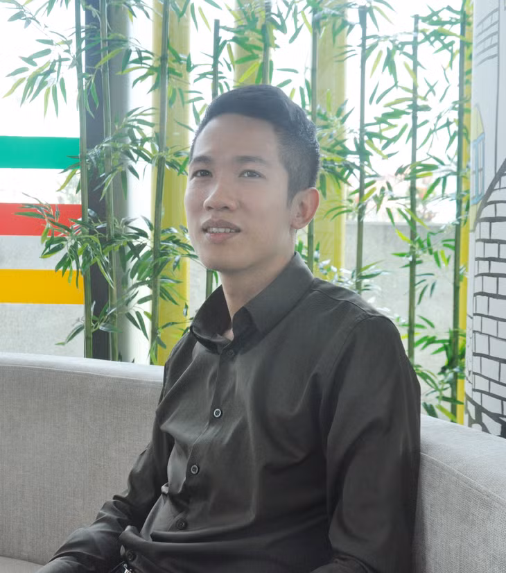 Nguyễn Đức Hải chia sẻ câu chuyện về khởi nghiệp.