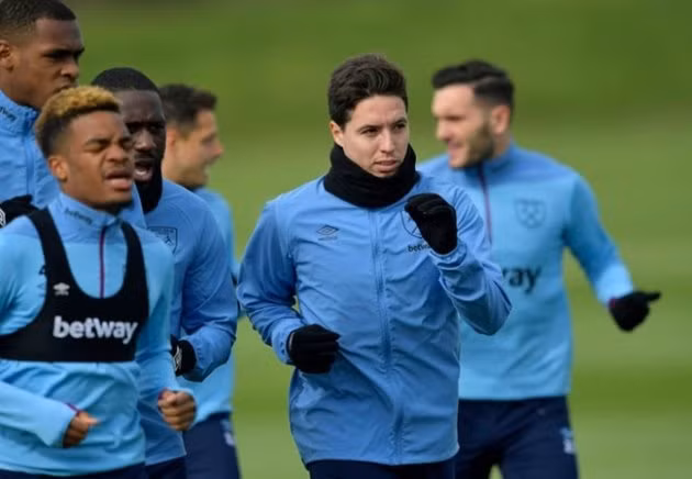  Samir Nasri sẽ ngồi ngoài trong trận đấu gặp M.U.