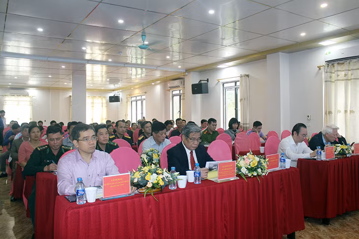 Quang cảnh buổi tập huấn.