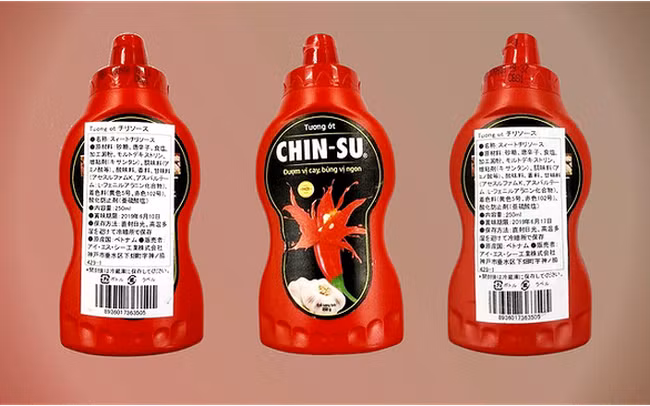 Hình ảnh sản phẩm Chin-su bị thu hồi ở Nhật Bản. (Ảnh: Osaka City)