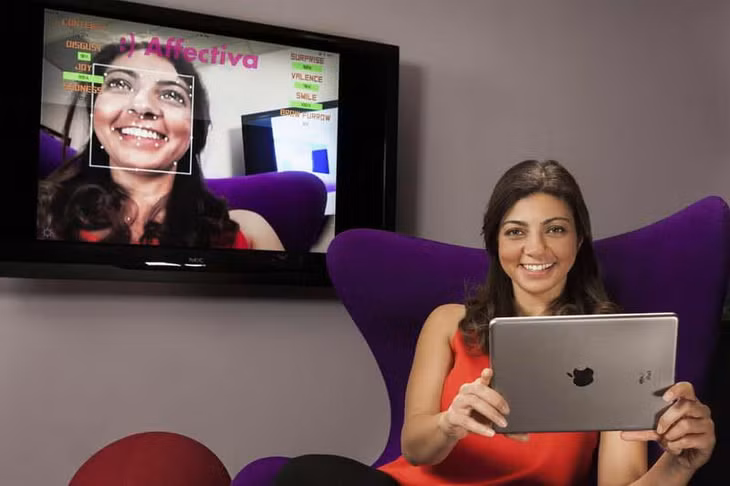 Rana el Kaliouby - CEO Affectiva. Ảnh: Affectiva
