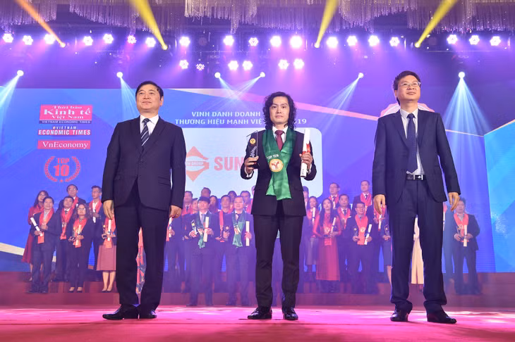 Sun Group tiếp tục được vinh danh “Top 10 thương hiệu mạnh Việt Nam” năm 2018. Ảnh: Thu Thuỷ (CTV)