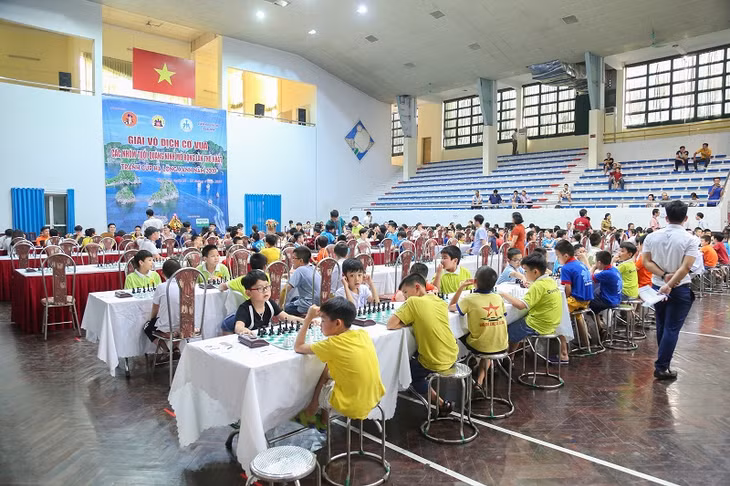 Chiều nay (20/4), các VĐV đã hoàn thành nội dung cờ chớp 
