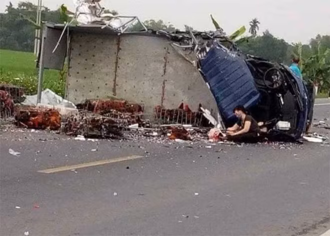 Hiện trường vụ việc.