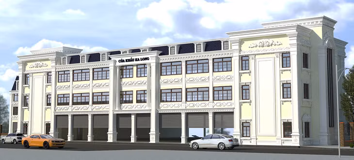 trong Qúy II/2019 dự án sửa chữa nâng cấp cửa khẩu Ka Long Phối cảnh dự án sửa chữa nâng cấp 
