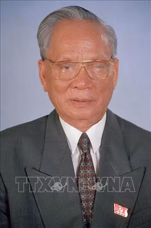  Nguyên Chủ tịch nước, Đại tướng Lê Đức Anh. Ảnh: TTXVN