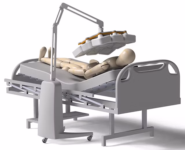 Mô hình mô phỏng loại máy X – quang đặc biệt đang được phát triển.