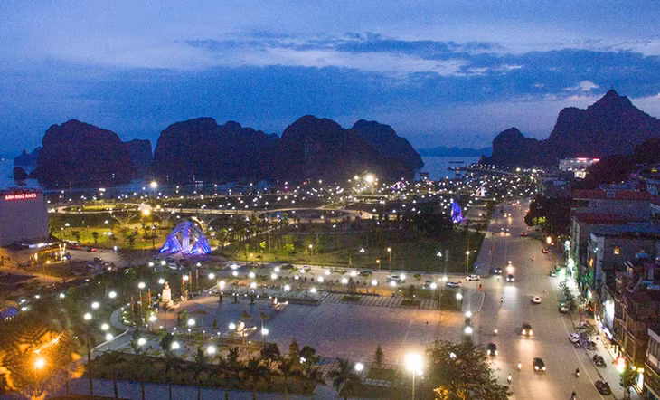 Một góc đô thị Hạ Long.