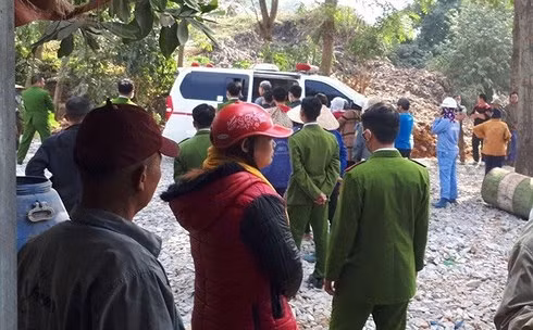  Hiện trường vụ việc.