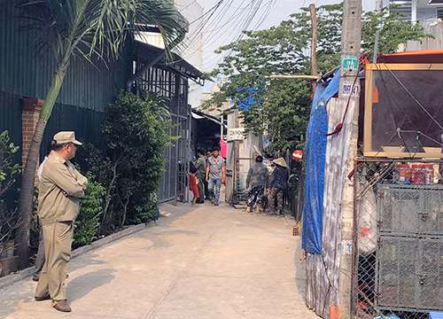 Con hẻm xảy ra án mạng. Ảnh: Sơn Hoà.