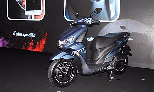 Mẫu xe ga Yamaha FreeGo ra mắt tại TP HCM.