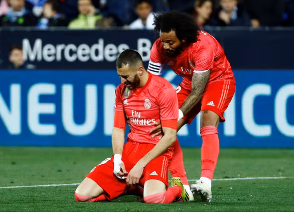 Benzema tiếp tục ghi bàn nhưng Real Madrid vẫn gây thất vọng khi bị Leganes cầm chân 1-1 - Ảnh: Reuters