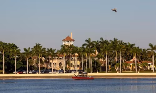 Khu nghỉ dưỡng Mar-a-Lago của Tổng thống Mỹ Donald Trump. Ảnh: AFP.