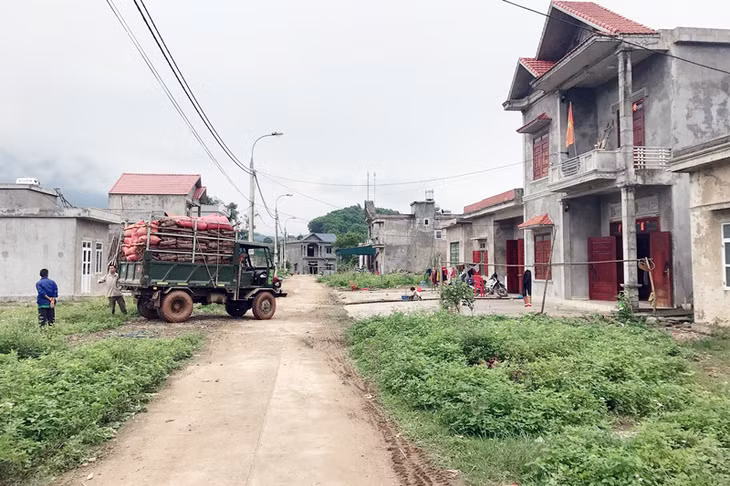 Khu tái định cư tập trung thôn Làng Ngang (xã Quảng An, huyện Đầm Hà).