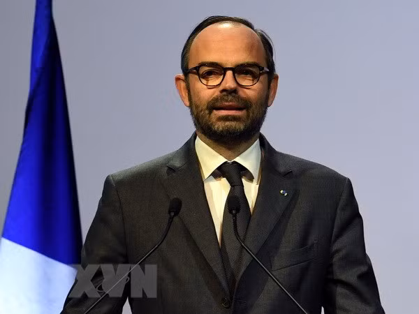 Thủ tướng Pháp Edouard Philippe. (Nguồn: AFP/TTXVN)