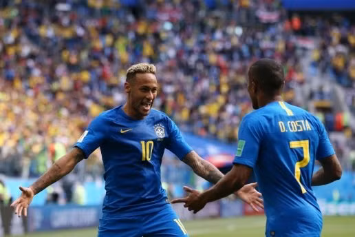  Neymar đã có bàn thắng đầu tiên tại World Cup năm nay