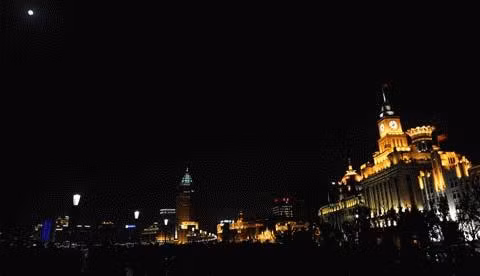 Thượng Hải về đêm. (Ảnh: THX)