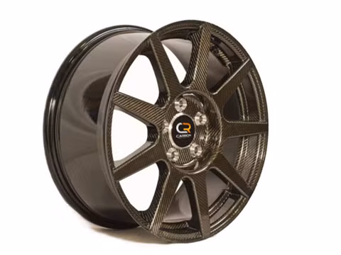 Mâm (vành) xe hơi được làm từ sợi carbon.