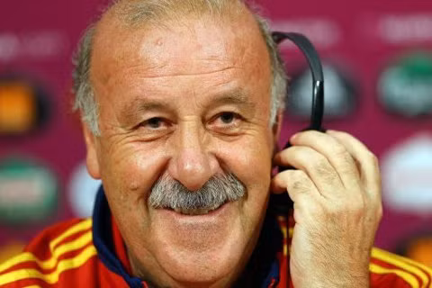 Del Bosque đang thành công với Tây Ban Nha.
