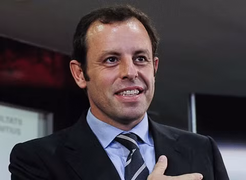 Chủ tịch CLB Barcelona, Sandro Rosell.