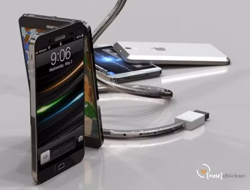 Ý tưởng iPhone dùng vỏ Liquidmetal .