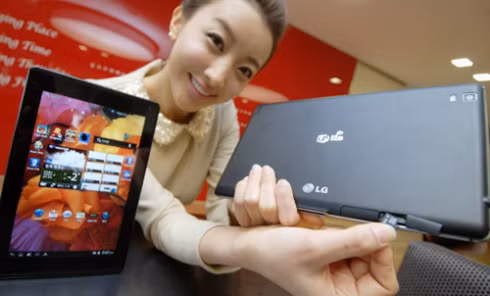 Máy tính bảng Optimus Pad LTE của LG.