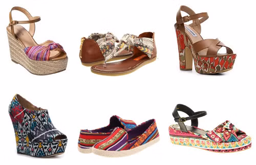 Sandal, giầy dép với những họa tiết vui nhộn dễ thương