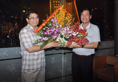 Chủ tịch Hội Nhà báo tỉnh Trần Mạnh Hùng 