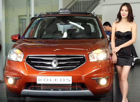 Koleos 2012 tại Việt Nam.