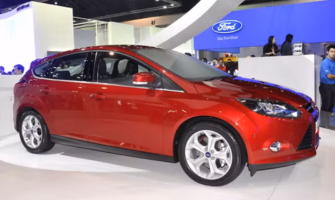 Ford Focus xuất hiện tại triển lãm ô tô Bangkok 2012. ảnh CQ