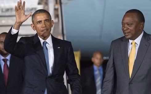 Tổng thống Mỹ Obama đang có chuyến công du Kenya. (ảnh: Getty)