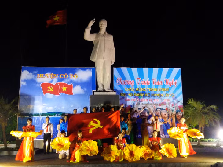 Một tiết mục biểu diễn trong chương trình.
