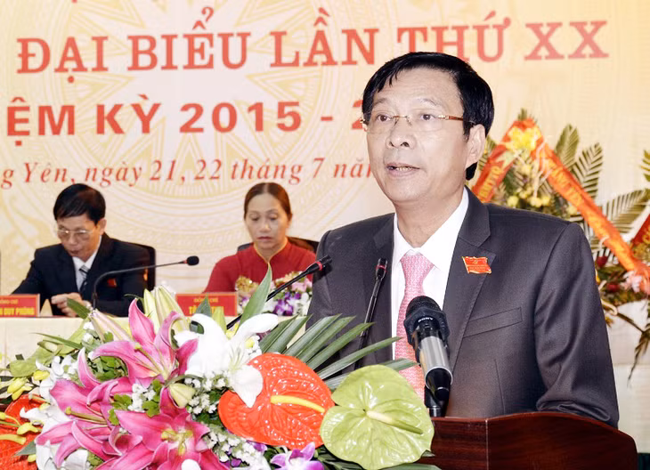 Đồng chí Nguyễn Văn Đọc, Bí thư Tỉnh ủy, Chủ tịch HĐND tỉnh phát biểu tại Đại hội.