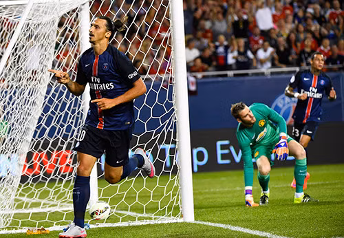 Mong muốn sớm được đầu quân cho Real Madrid dường như khiến De Gea không còn giữ được sự tập trung tốt nhất trước cầu môn Man Utd. Ảnh: Reuters.