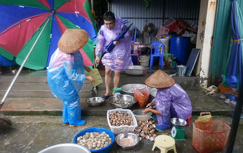 Du khách tự túc đi chợ, nấu ăn để tiết kiệm chi phí. Ảnh: Quý Đoàn