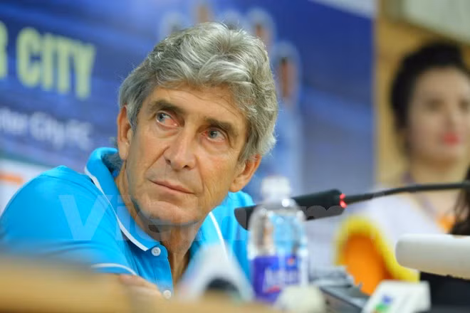 Ông Pellegrini đã không nghĩ rằng đối thủ lại yếu như vậy. (Ảnh: Minh Chiến/Vietnam+)