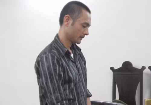 Bích tại phiên toà sơ thẩm.