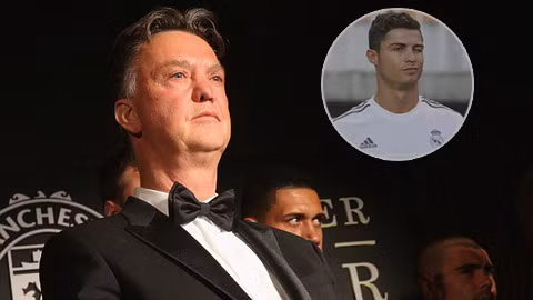 Ronaldo không phải là mục tiêu của HLV Van Gaal