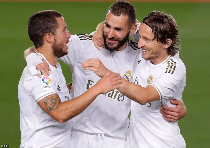 Real Madrid ghi 6 bàn thắng, lọt lưới 1 ở 2 trận đấu gần nhất (Ảnh: AP).