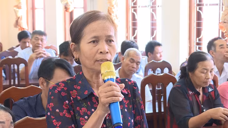 Cử tri thị xã Quảng Yên tham gia ý kiến, kiến nghị tới đại biểu HĐND tỉnh và Đại biểu HĐND thị xã Quảng Yên