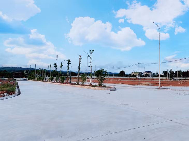 Hiện hạ tầng của dự án đã được hoàn thiện.