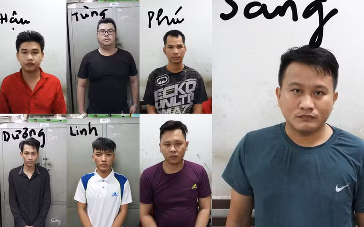 Nhiều người bị tạm giữ hình sự.