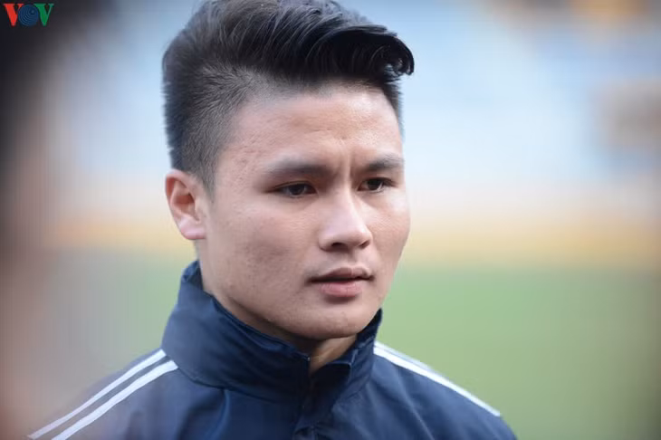 Cầu thủ Quang Hải.
