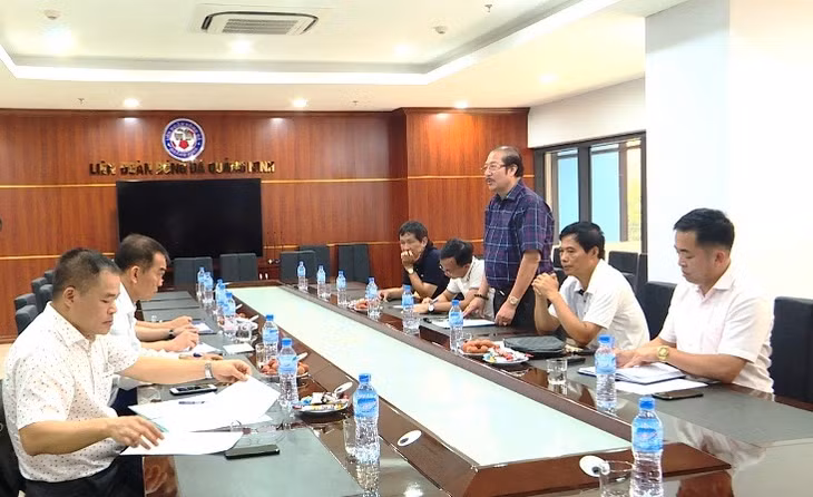 lãnh đạo Liên đoàn Bóng đá tỉnh Quảng Ninh đã thông tin nhanh về phong trào bóng đá của tỉnh