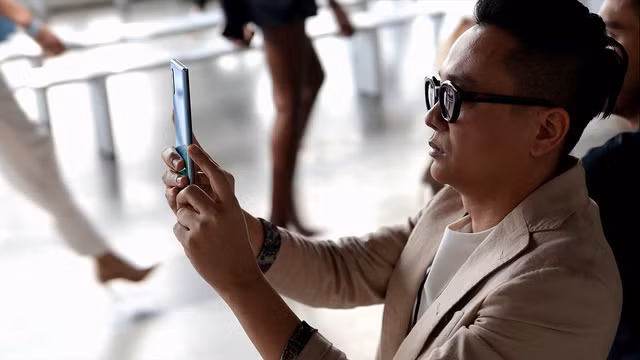 NTK Công Trí tại New York Fashion Week. (Ảnh chụp màn hình)