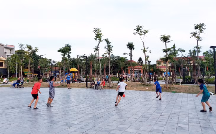 Khu công viên xây xanh, phường Cẩm Thủy tạo thêm diện mạo xanh sạch cho TP Cẩm Phả