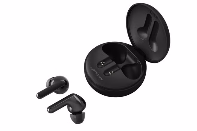 Bộ đôi tai nghe HBS-FN6 và HBS-FN4 được phát triển với công nghệ của Meridian. ẢNH: LG