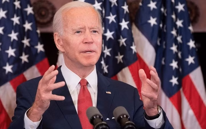 Ứng cử viên của đảng Dân chủ Joe Biden. Ảnh: AFP.