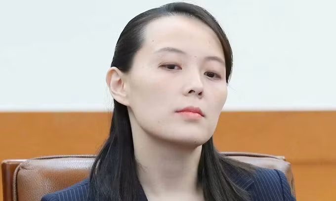 Kim Yo-jong, em gái lãnh đạo Triều Tiên Kim Jong-un, tại Hàn Quốc đầu năm 2018. Ảnh: Reuters.