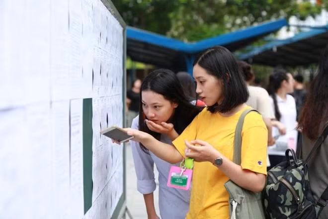 Thí sinh tham dự kỳ thi THPT. (Ảnh minh hoạ)